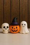 Cadılar Bayramı - Halloween - 3 lü Figür Seti - Plastik