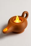 Dekoratif Aydınlatma Mumluk Antik Fener Mumluk Plastiktir. Tea Light Mum Dahildir.
