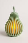 Dekoratif Aydınlatma Mumluk Armut Cıtalı Mumluk Plastiktir. Tea Light Mum Dahildir.