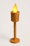 Dekoratif Aydınlatma Mumluk Bahçe Torch Mumluk Plastiktir. Tea Light Mum Dahildir.