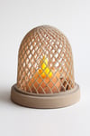 Dekoratif Aydınlatma Mumluk Balık Ağı Mumluk Plastiktir. Tea Light Mum Dahildir.