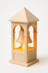 Dekoratif Aydınlatma Mumluk Çan Kulesi Mumluk Plastiktir. Tea Light Mum Dahildir.