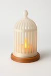 Dekoratif Aydınlatma Mumluk Fanus Mumluk Plastiktir. Tea Light Mum Dahildir.