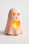 Dekoratif Aydınlatma Mumluk Hayalet Kalp Mumluk Plastiktir. Tea Light Mum Dahildir.