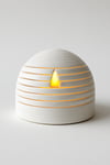 Dekoratif Aydınlatma Mumluk İnce Kubbe Mumluk Plastiktir. Tea Light Mum Dahildir.