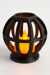 Dekoratif Aydınlatma Mumluk Kafes Küre Mumluk Plastiktir. Tea Light Mum Dahildir.