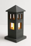 Dekoratif Aydınlatma Mumluk Kule Fener Lamba Plastiktir. Tea Light Mum Dahildir.