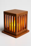 Dekoratif Aydınlatma Mumluk Kutu Kafes Mumluk Plastiktir. Tea Light Mum Dahildir.