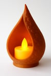 Dekoratif Aydınlatma Mumluk Mum Alevi Mumluk Plastiktir. Tea Light Mum Dahildir.