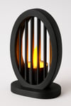 Dekoratif Aydınlatma Mumluk Oval Kafes Mumluk Plastiktir. Tea Light Mum Dahildir.