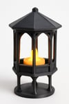 Dekoratif Aydınlatma Mumluk Retro Gazebo Lamba Plastiktir. Tea Light Mum Dahildir.