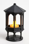 Dekoratif Aydınlatma Mumluk Retro Gazebo Lamba Plastiktir. Tea Light Mum Dahildir.