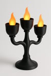 Dekoratif Aydınlatma Mumluk Saç Alevi Mumluk Plastiktir. Tea Light Mum Dahildir.
