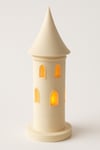 Dekoratif Aydınlatma Mumluk Saray Kulesi Lamba Plastiktir. Tea Light Mum Dahildir.