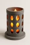 Dekoratif Aydınlatma Mumluk Sis Mumluk Plastiktir. Tea Light Mum Dahildir.