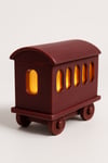 Dekoratif Aydınlatma Mumluk Tren Vagonu Mumluk Plastiktir. Tea Light Mum Dahildir.