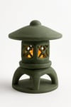 Dekoratif Aydınlatma Mumluk Uzak Doğu Bahçe Feneri Plastiktir. Tea Light Mum Dahildir.