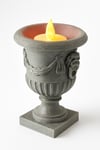 Dekoratif Aydınlatma Mumluk Versailles Bahçe Mumluk Plastiktir. Tea Light Mum Dahildir.