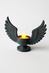 Dekoratif Aydınlatma Mumluk Yatay Kanat Mumluk Plastiktir. Tea Light Mum Dahildir.