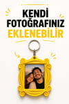 Kişiselleştirilebilir 1 ADET Friends Polaroid Fotoğraf Çerçevesi Anahtarlık- Fotoğrafınızı Ekleyin Anahtarlık- Monica Kapı Çerçevesi Anahtarlık Fotoğraf Eklenir