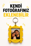 Kişiselleştirilebilir 1 ADET Friends Polaroid Fotoğraf Çerçevesi Anahtarlık- Fotoğrafınızı Ekleyin Anahtarlık- Monica Kapı Çerçevesi Anahtarlık Fotoğraf Eklenir