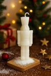 Kurşu Adam 8 cm Dekoratif Mum - Yılbaşı mum