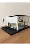 Maket TOGG Showroom Tasarımlı Galeri Diorama Araç Sergileme Garajı ( ARAÇLAR DAHİL DEĞİLDİR)