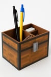 Minecraft Chest Sandık Masa Organizeri Çok Bölmeli 3D Baskı