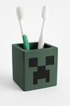 Minecraft Creeper Diş Fırçalık Banyo Organizer 3D Baskı