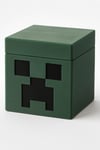 Minecraft Creeper Kafa Kapaklı Kutu Saklama 3D Baskı