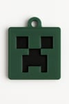 Minecraft Creeper Yüzü Anahtarlık 3D Baskı Plastik