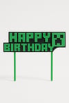 Minecraft Happy Birthday Creeper Pasta Figürü 3D Baskı