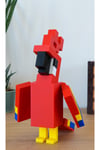 Minecraft Papağan Figürü - Büyük Boy