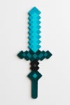 Minecraft Piksel Kılıç Kitap Ayıracı 3D Baskı Plastik