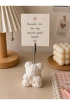 Mini Rose Bear Notluk, Ayılı Not Tutacağı-Güllü ve Ayılı Not Tutacağı-Sevimli Notluk
