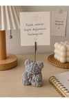 Mini Rose Bear Notluk, Ayılı Not Tutacağı-Güllü ve Ayılı Not Tutacağı-Sevimli Notluk
