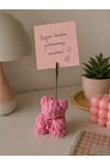 Mini Rose Bear Notluk, Ayılı Not Tutacağı-Güllü ve Ayılı Not Tutacağı-Sevimli Notluk