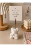 Mini Rose Bear Notluk, Ayılı Not Tutacağı-Güllü ve Ayılı Not Tutacağı-Sevimli Notluk