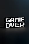 Modern Game Over Kabartmalı Süs – Dekoratif Obje, Duvar & Masaüstü Aksesuarı,Hediye(15x8.5 cm)