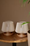ORİON | Dekoratif Led Tealight Mumluk | Masaüstü Aydınlatma | 2'li Set