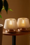 ORİON | Dekoratif Led Tealight Mumluk | Masaüstü Aydınlatma | 2'li Set