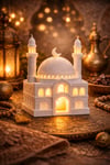Ramazan Cami Mumluk Işıklı - İslami Dekoru - Mum Dahildir