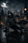 Spider Man Noir Figürü Örümcek Adam Dekoratif Obje