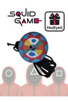 Squid Game Topaç Oyunu - Plastik - Hediyeli