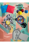 Squid Game Tüm Oyunlar - 5 Adet Oyun - Plastik