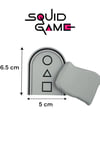 Squid Game Tüm Oyunlar - 5 Adet Oyun - Plastik- Squid Game Tam Set