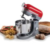 Ariete Moderna 1600W 5.5 L Mutfak Şefi Kırmızı 1589/00 + 4079/00 Kıyma, Makarna ve Sosis Aparatı Hediyeli