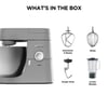 Kenwood Chef XL 1200 Watt 6,7 Lt Mutfak Şefi Stand Mikser Silver KVL4110S