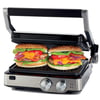 Kenwood Çıkarılabilir Plakalı Izgara ve Tost Makinesi Metal HGM80.000SS