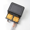 Kenwood Dual BK Copper Çift Pişirme Hazneli Sıcak Hava Fritözü HFP70.000BK